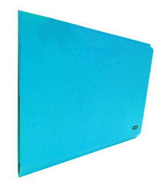 Subcarpeta Gio 3 Solapas 320G A4 Azul Paquete De 50 (32181)