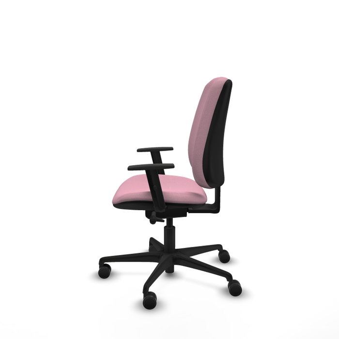 PIQUERAS Y CRESPO Silla de oficina Alares Rosa con mecanismo Sincro/Traslack PIQUERAS Y CRESPO Silla de oficina Alares Rosa con mecanismo Sincro/Traslack