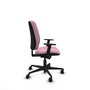 PIQUERAS Y CRESPO Silla de oficina Alares Rosa con mecanismo Sincro/Traslack