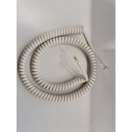 Helos Cable helicoidal largo, gris claro