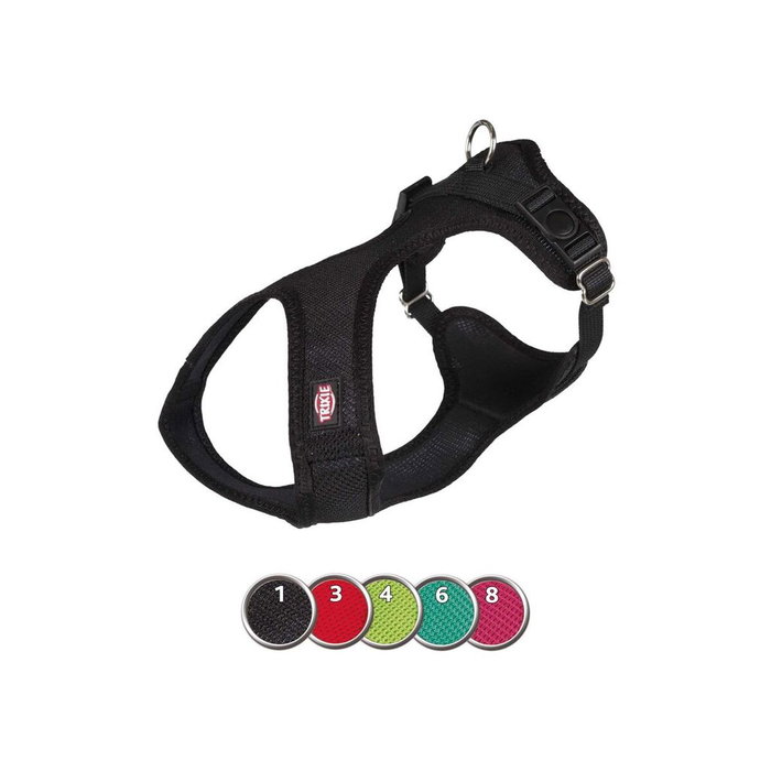 Arnés para Perro Trixie Comfort Sof Negro XXS/XS Arnés para Perro Trixie Comfort Sof Negro XXS/XS