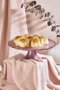 Hermia Plato para Servir Pasteles Damson en Vidrio 28 cm