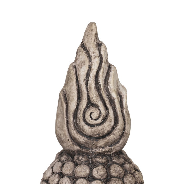 Escultura Buda Fibra de Magnesio 25 X 25 X 54 cm