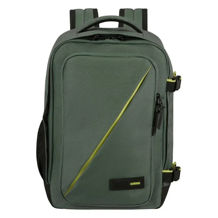 American Tourister Mochila Take2cabin S 24.2 Litros Maleta Cabina 40x25x20 cm Portabotellas Verde Dark Forest