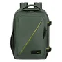 Mochila american tourister take2cabin s capacidad 24.2l verde