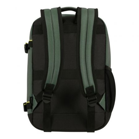 Mochila american tourister take2cabin s capacidad 24.2l verde