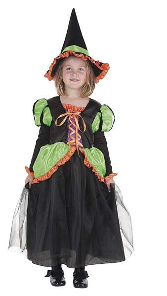Creaciones Llopis Disfraz Infantil Bruja Luisi T-M (7-9 Años)