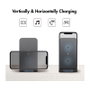 LogiLink Wireless Quick Charging Stand 15 W, bobina doble, negro