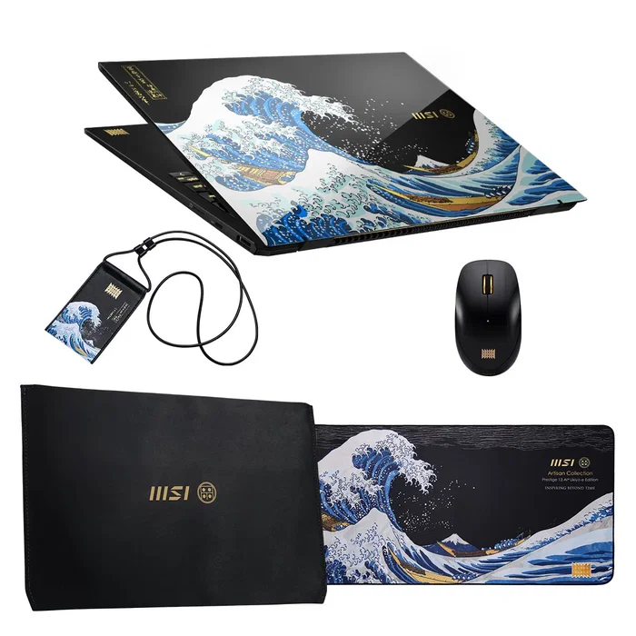 MSI Prestige 13 Ukiyoe U9-288V con Intel Core Ultra 9, 32 GB RAM y 2 TB SSD