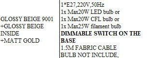 DKD Home Decor Lámpara de Sobremesa Metal Blanca con Dimmer 38x38x50 cm