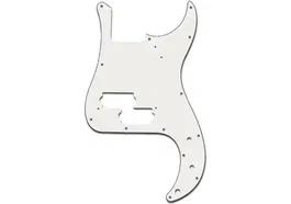 YELLOWPTS Golpeador para Bajo P-Bass Color Blanco