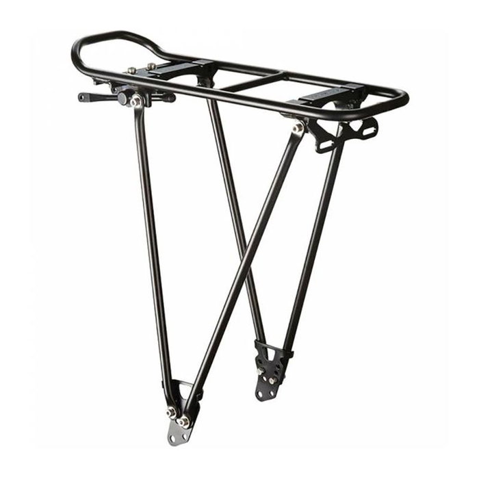 Racktime Portaequipajes Trasero de Aluminio - Carga Máx. 25 kg - Ajustable y Resistente Racktime Portaequipajes Trasero de Aluminio - Carga Máx. 25 kg - Ajustable y Resistente