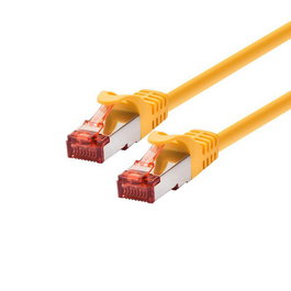 LOGON PROFESSIONAL Cable de Red CAT6 F/UTP UTP para Ethernet, 5M, Amarillo