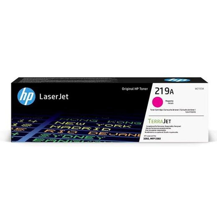 HP Cartucho de Tóner Original LaserJet 219A Magenta (W2193A)
