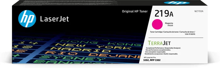 HP Cartucho de Tóner Original LaserJet 219A Magenta (W2193A)