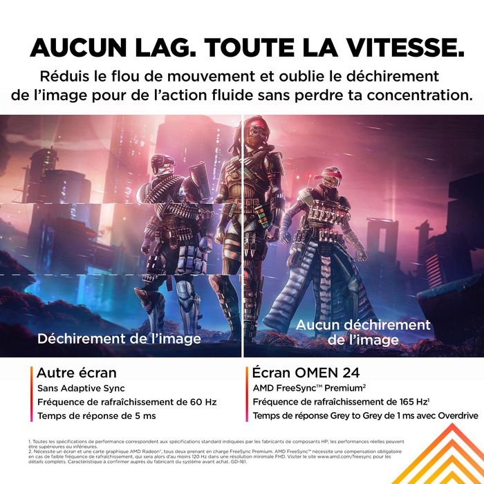 HP OMEN 24 - Monitor Gaming 23.8 pulgadas Full HD 165Hz 1ms, panel IPS, FreeSync Premium, OMEN Gaming Hub, 99% sRGB, ajustable HP OMEN 24 - Monitor Gaming 23.8 pulgadas Full HD 165Hz 1ms, panel IPS, FreeSync Premium, OMEN Gaming Hub, 99% sRGB, ajustable