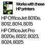 HP 912 Pack de 4 Cartuchos de Tinta Originales (CMYK) para OfficeJet