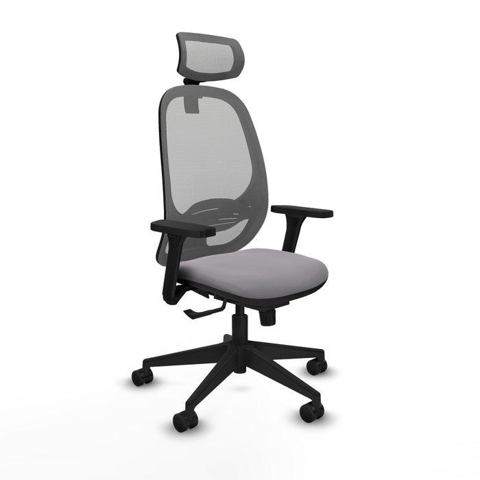 PIQUERAS Y CRESPO Silla de oficina Cilanco con mecanismo Sincro, Gris PIQUERAS Y CRESPO Silla de oficina Cilanco con mecanismo Sincro, Gris