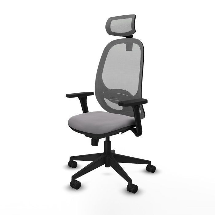 PIQUERAS Y CRESPO Silla de oficina Cilanco con mecanismo Sincro, Gris PIQUERAS Y CRESPO Silla de oficina Cilanco con mecanismo Sincro, Gris