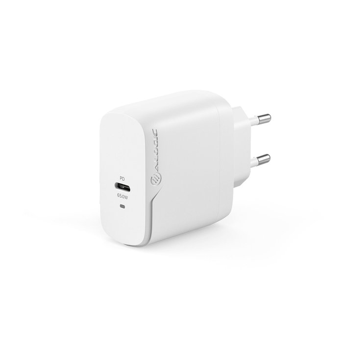 Alogic Rapid Power 65W USB-C PD Fast GaN Charger con cable USB-C de 2m
