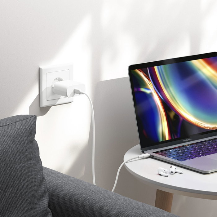 Alogic Rapid Power 65W USB-C PD Fast GaN Charger con cable USB-C de 2m