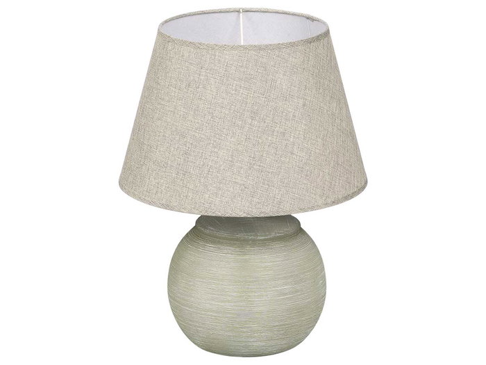 Giftdecor Lámpara Rayas Verde 39 cm Cerámica y Tela E27 - IP20 (Set de 4) Giftdecor Lámpara Rayas Verde 39 cm Cerámica y Tela E27 - IP20 (Set de 4)