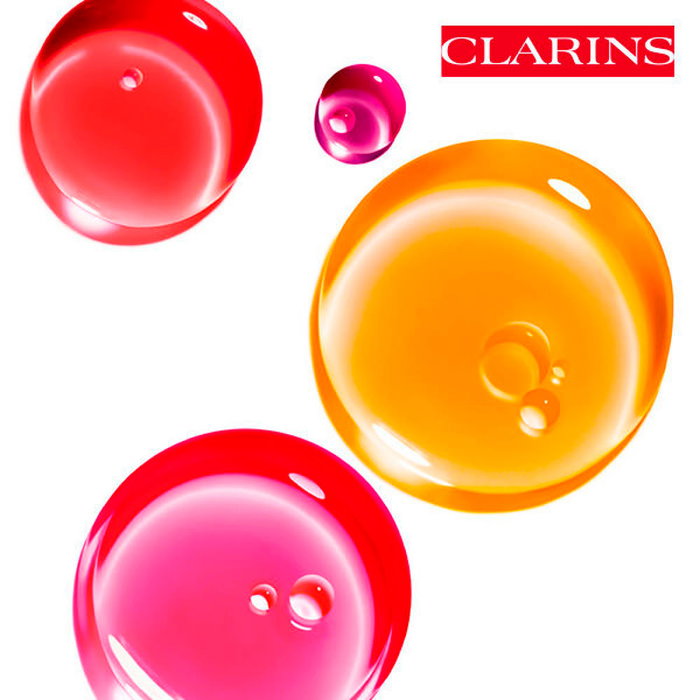 Clarins Lip Comfort Aceite de Labios con Color #02 Raspberry 7 ml - Bálsamo Labial, 93% Ingredientes Naturales, Hidratación y Nutrición