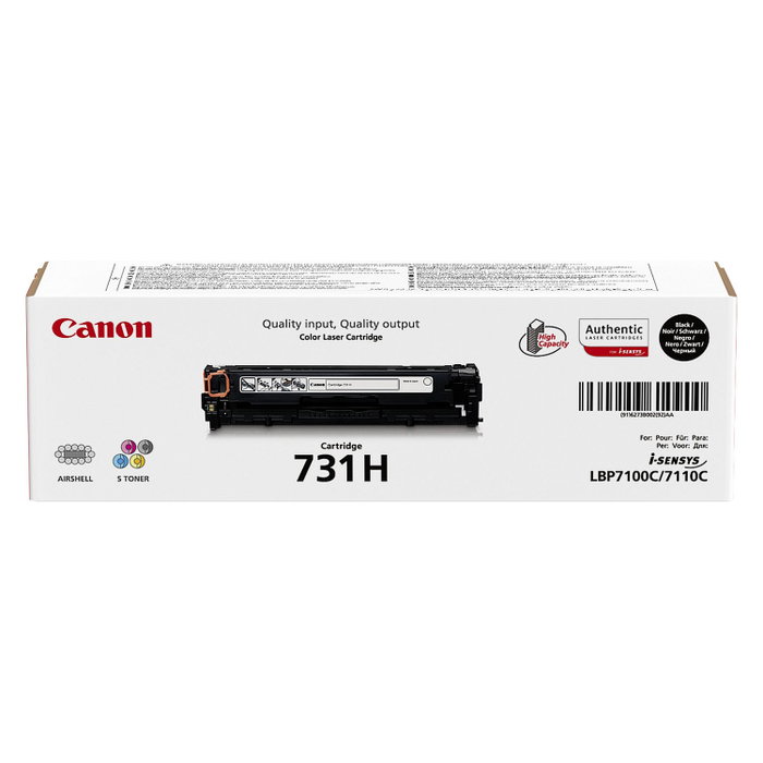 Canon Tóner 731 HBK Negro de Alta Capacidad (XL) Canon Tóner 731 HBK Negro de Alta Capacidad (XL)