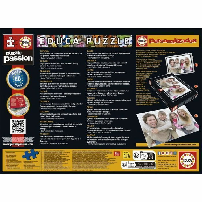 Educa Puzzle 1000 piezas Vida En El Puerto