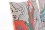 DKD Home Decor Cojin Oriental Multicolor 10 x 40 x 40 cm (4 Unidades)