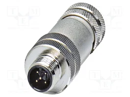 PHOENIX CONTACT Conector M12 recto de 5 pines dorado IP67