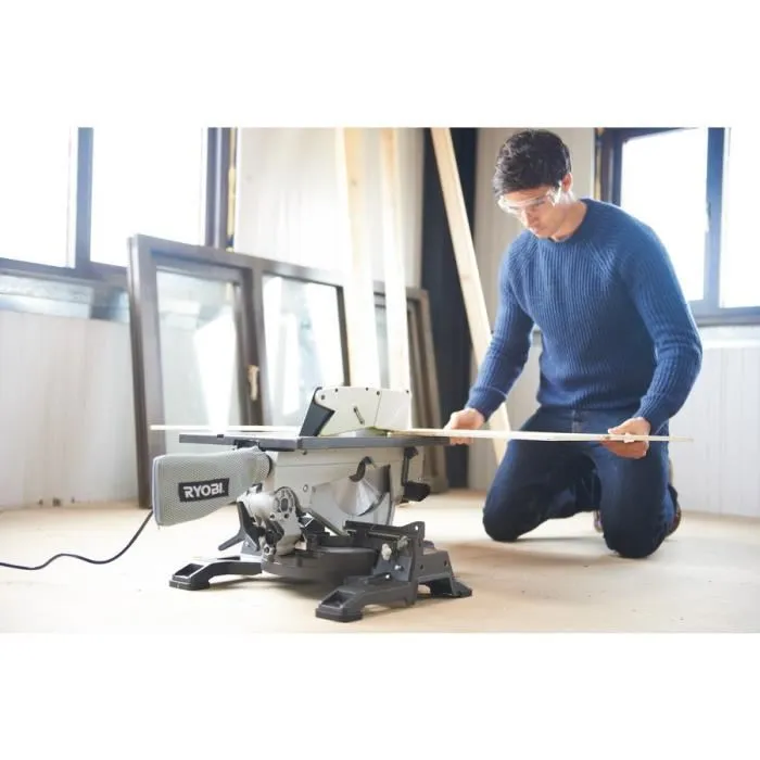 Sierra de mesa combinada + sierra ingletadora RYOBI 1800W