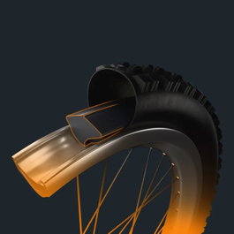 Tannus Protector de Llanta LITE 29x1.95/2.10 - 45g, Absorbe Vibraciones, Apto para Carretera y Gravel
