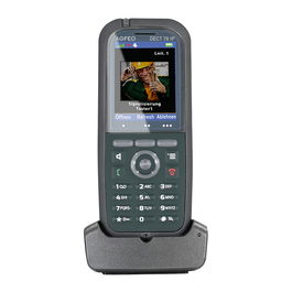 AGFEO DECT 78 IP Teléfono IP Inalámbrico DECT Escritorio Gris IP65