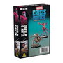 Atomic Mass Games Marvel Crisis Protocol CP116EN - Expansión Klaw & M'Baku para Wakanda, Miniaturas sin Pintar y Cartas Tácticas, Juego de Mesa en Inglés, a Partir de 14 Años