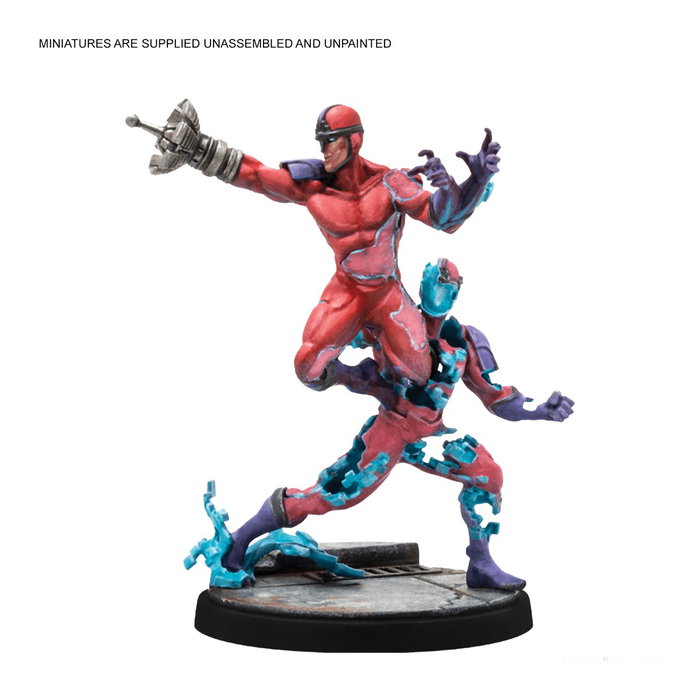 Atomic Mass Games Marvel Crisis Protocol CP116EN - Expansión Klaw & M'Baku para Wakanda, Miniaturas sin Pintar y Cartas Tácticas, Juego de Mesa en Inglés, a Partir de 14 Años