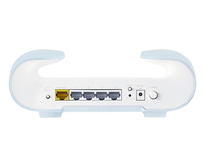 D - link Router Wifi 6 M60 Aquila Mesh Blanco 280m² Doble Banda Wi-Fi 6 4804Mbit/s con 4 Puertos Ethernet LAN y WAN