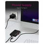 ICY BOX IB-CR602M-C31 Caja Externa SSD M.2 NVMe/SATA con Lector de Tarjetas SD 4.0, USB 3.2 Gen 2 Tipo-C+A 10 Gbit/s, Aluminio Negro