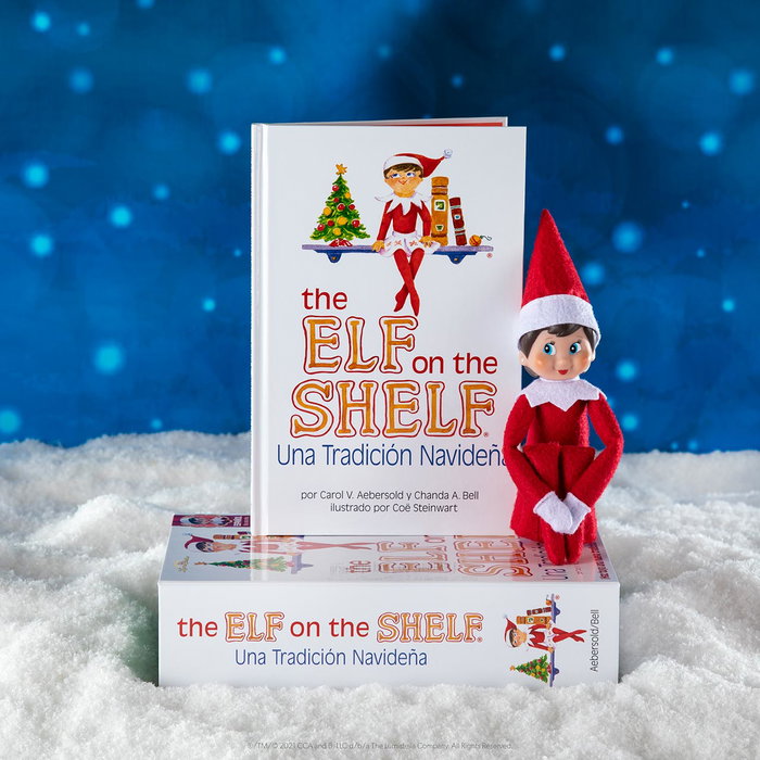 CEFA THE ELF ON THE SHELF: CUENTO Y MUÑECO ELFO NIÑA