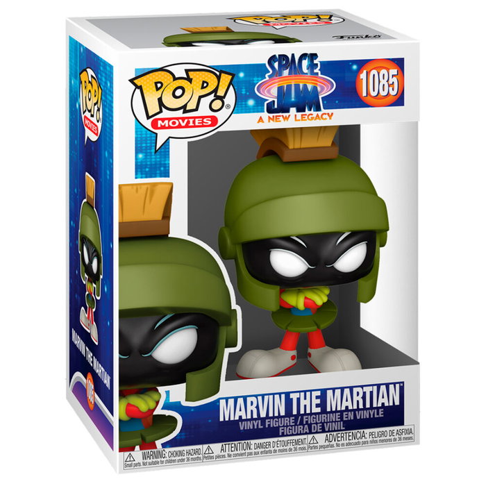 Funko Pop Marvin el Marciano Space Jam 2 Funko Pop Marvin el Marciano Space Jam 2