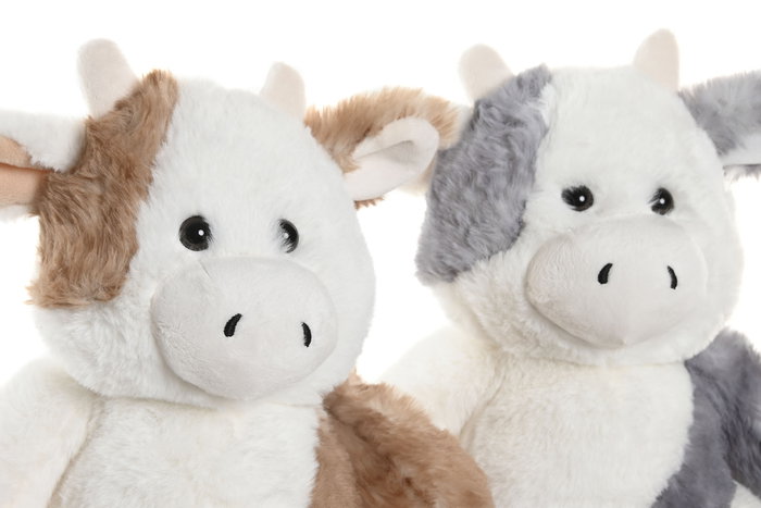 DKD Home Decor Peluche de Vaca Surtido