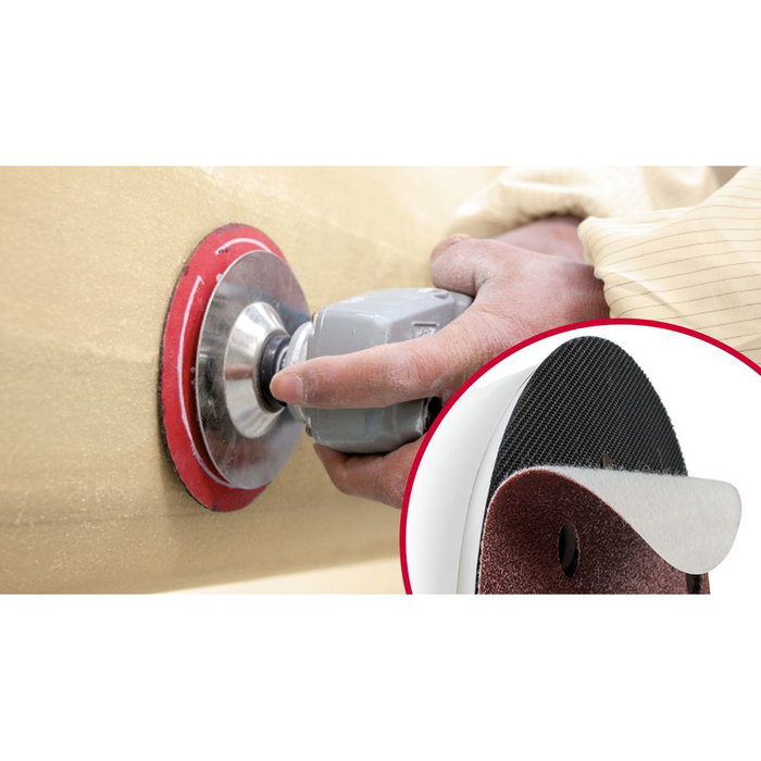 Velcro® Monedas Adhesivas Cierre Ultrafuerte Negras Ø45 mm, 6 Pares