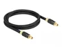 DeLOCK Cable estándar TOSLINK macho-macho 1 m Antracita