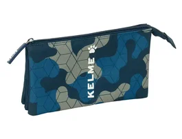Safta Estuche portatodo Kelme Epic triple cremallera 120x30x220 mm