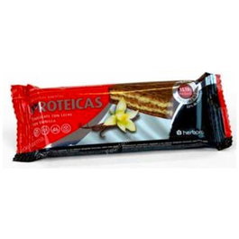 HERBORA Barritas Proteicas Choco-Vainilla 24Ud. Alto Contenido en Proteína