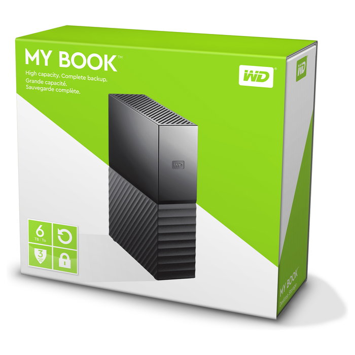 Western Digital My Book 6 TB 3.5 Pulgadas Negro