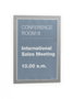 Durable Duraframe Marco Informativo A4 Plata Pack de 2