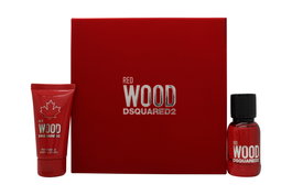 DSquared² Red Wood Gift Set 30ml EDT + 50ml Body Lotion