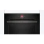 Horno multifunción de pirólisis Softclose - BOSCH SER8 - HBG7741B1 Negro - Volumen del horno: 71l - 14 modos de cocción - Al595xL594xP548 mm