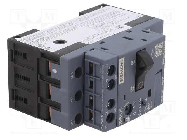 SIEMENS 3RV1011-1AA15 Interruptor motorizado 0,55kW 220÷690VAC SIEMENS 3RV1011-1AA15 Interruptor motorizado 0,55kW 220÷690VAC